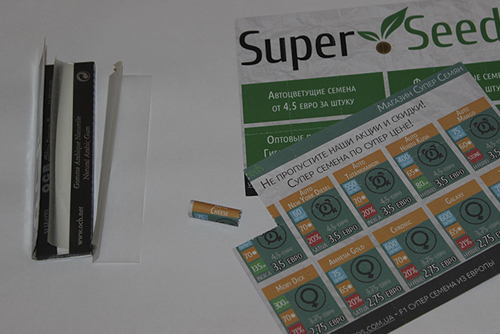 Бумажные фильтры для самокруток от SuperSeeds