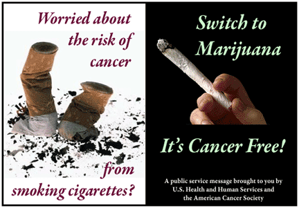 сравнение марихуаны и табака